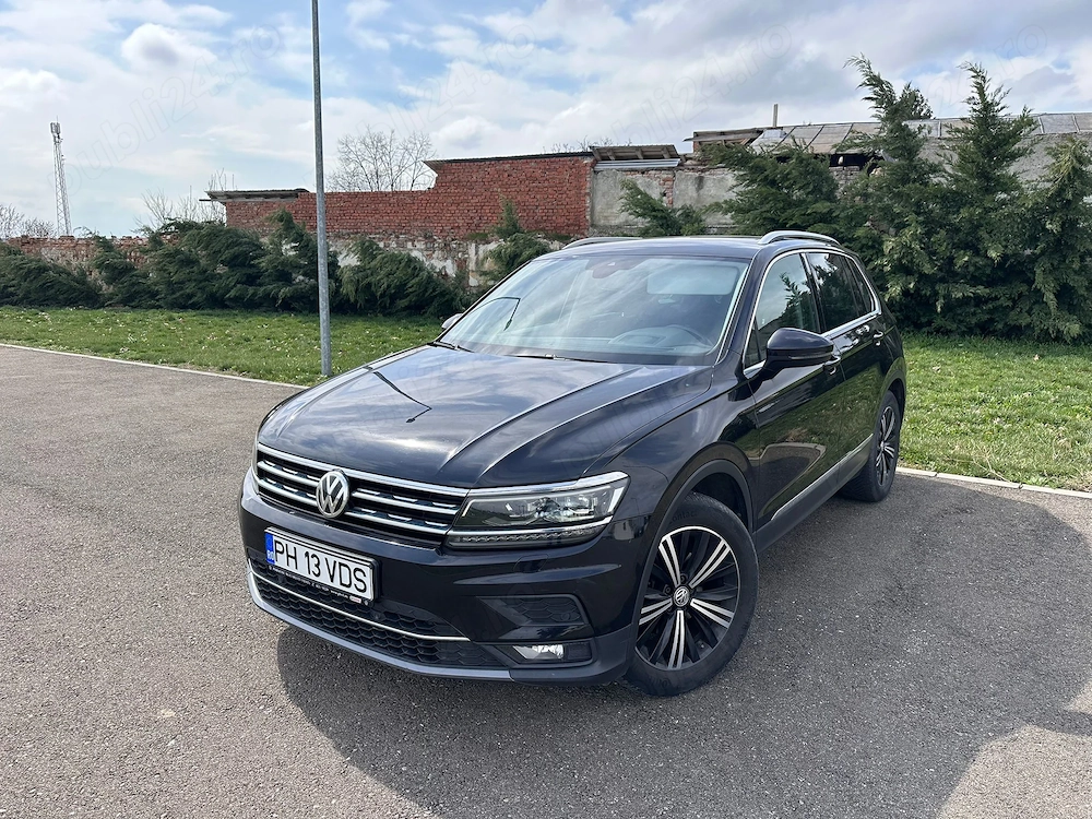 VW Tiguan Highline 2.0 TDI DSG 150 CP   Full LED, Economic (5.0L 100km)
