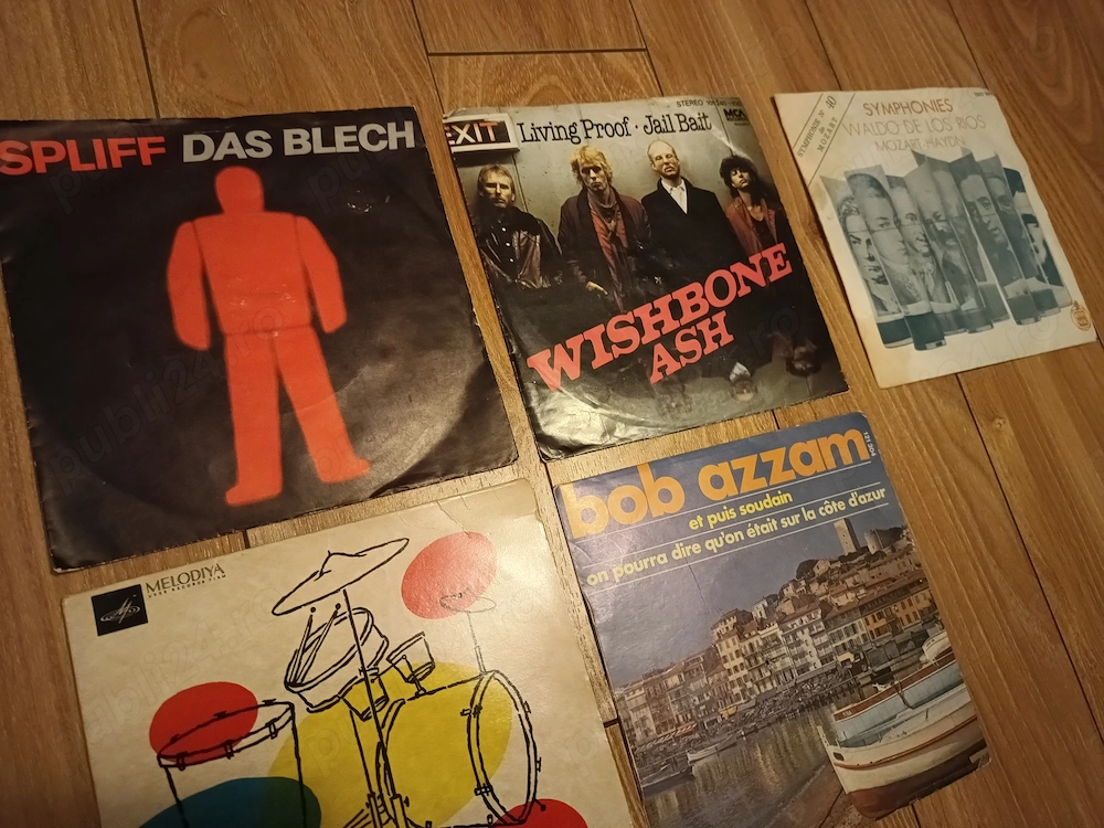 16 discuri vinil dif genuri:muz ușoară, country,simfonica, MOZART,disc vintage 