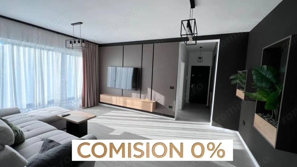 Comision 0% Apartament 2 camere 54mp cu gradina proprie 150 mp | Complet mobilat