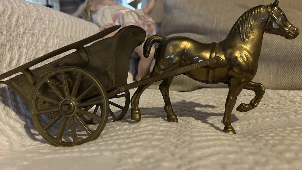 Vagonet de bronz sau căruță victoriana