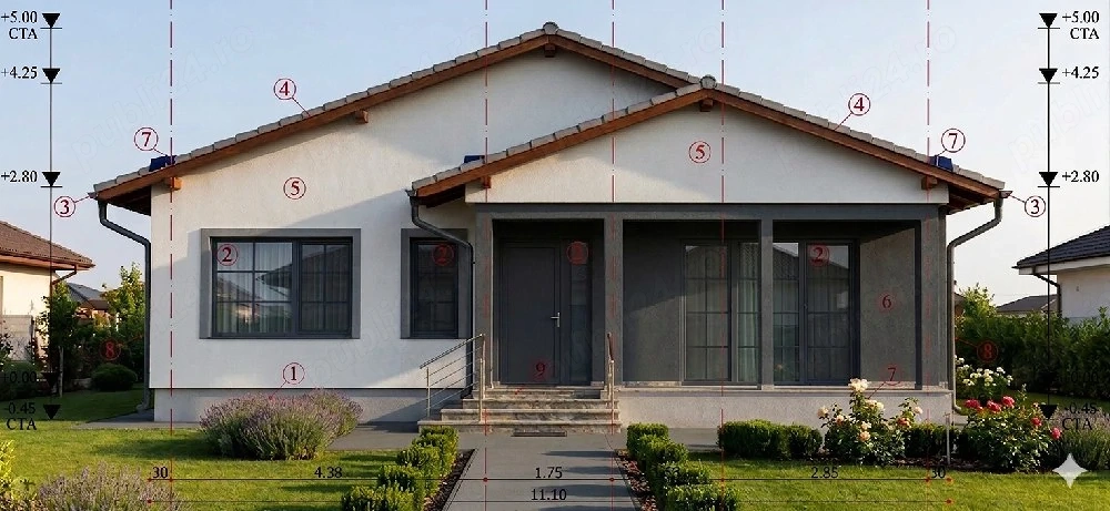 casa noua de vanzare