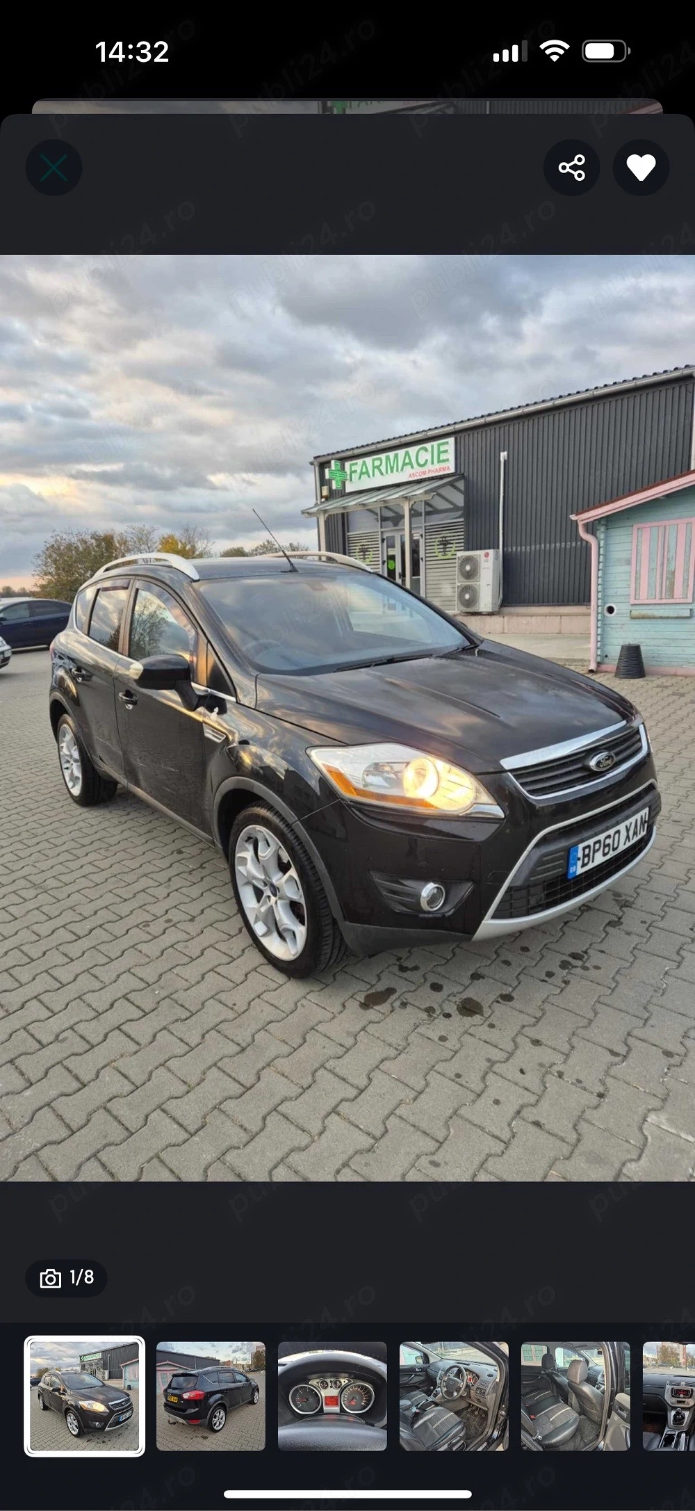 Dezmembrez Ford Kuga 2012