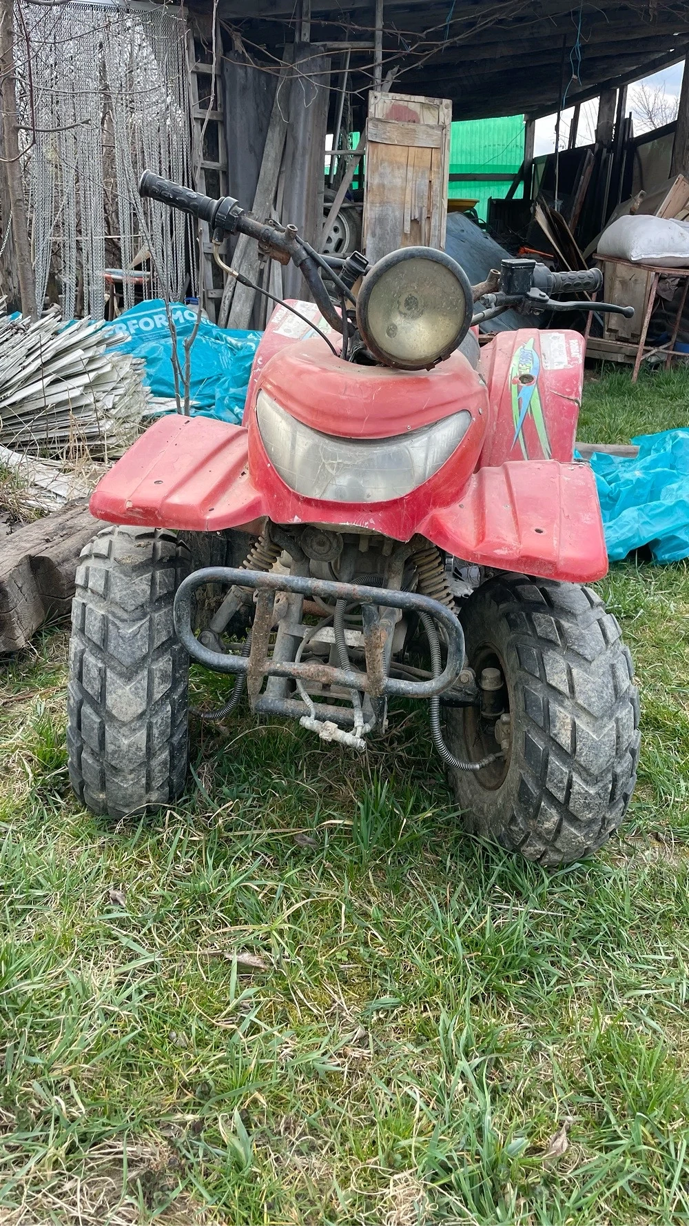 Vând sau schimb atv lifan 150cc defect!