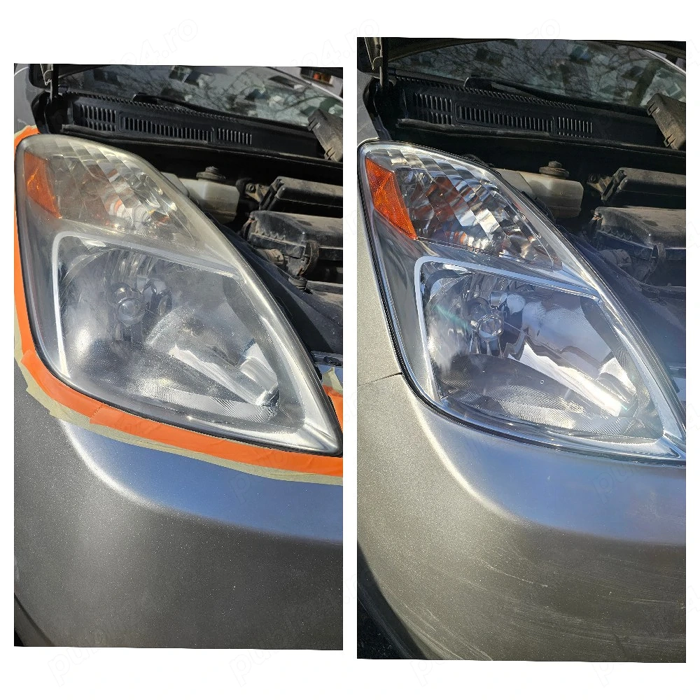 Reconditionare faruri, polimerizare faruri