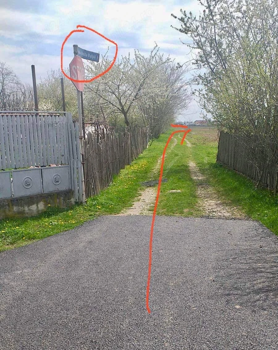 Teren INTRAVILAN 5400mp  BAICOI aproape de DN1 str Movila vulpii 