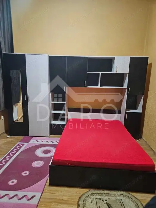 Dau în chirie apartament cu o cameră zona cetății(central)