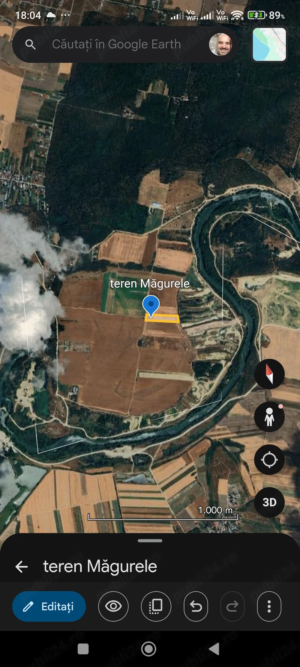 Teren Măgurele Dumitrana 