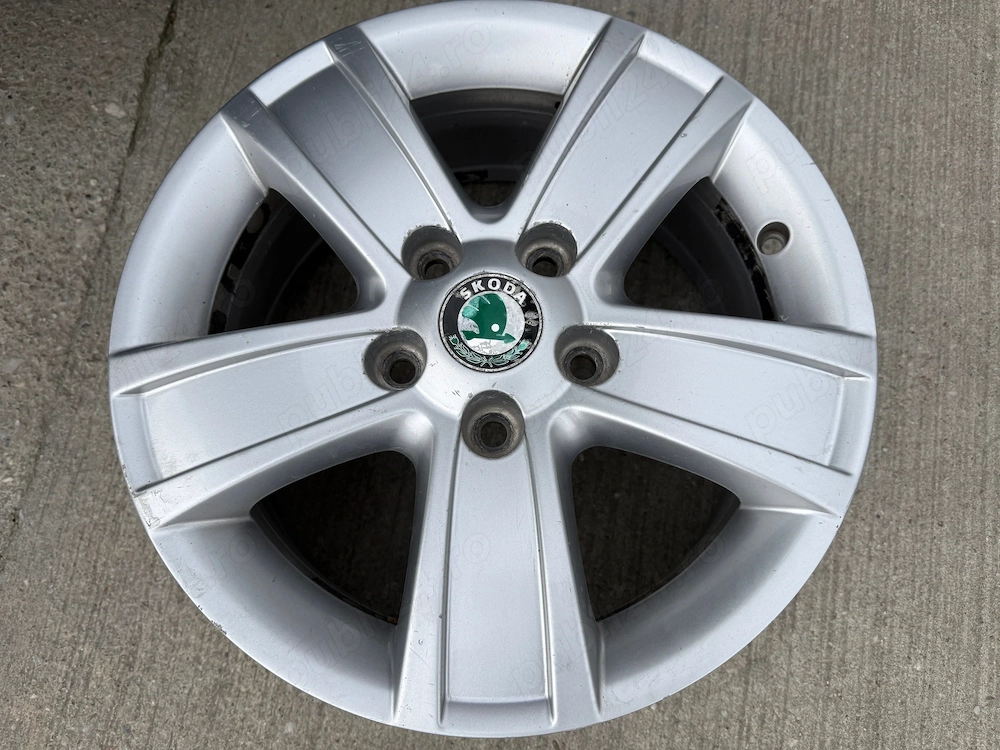 jante aliaj originale skoda octavia 2 R15 5x112