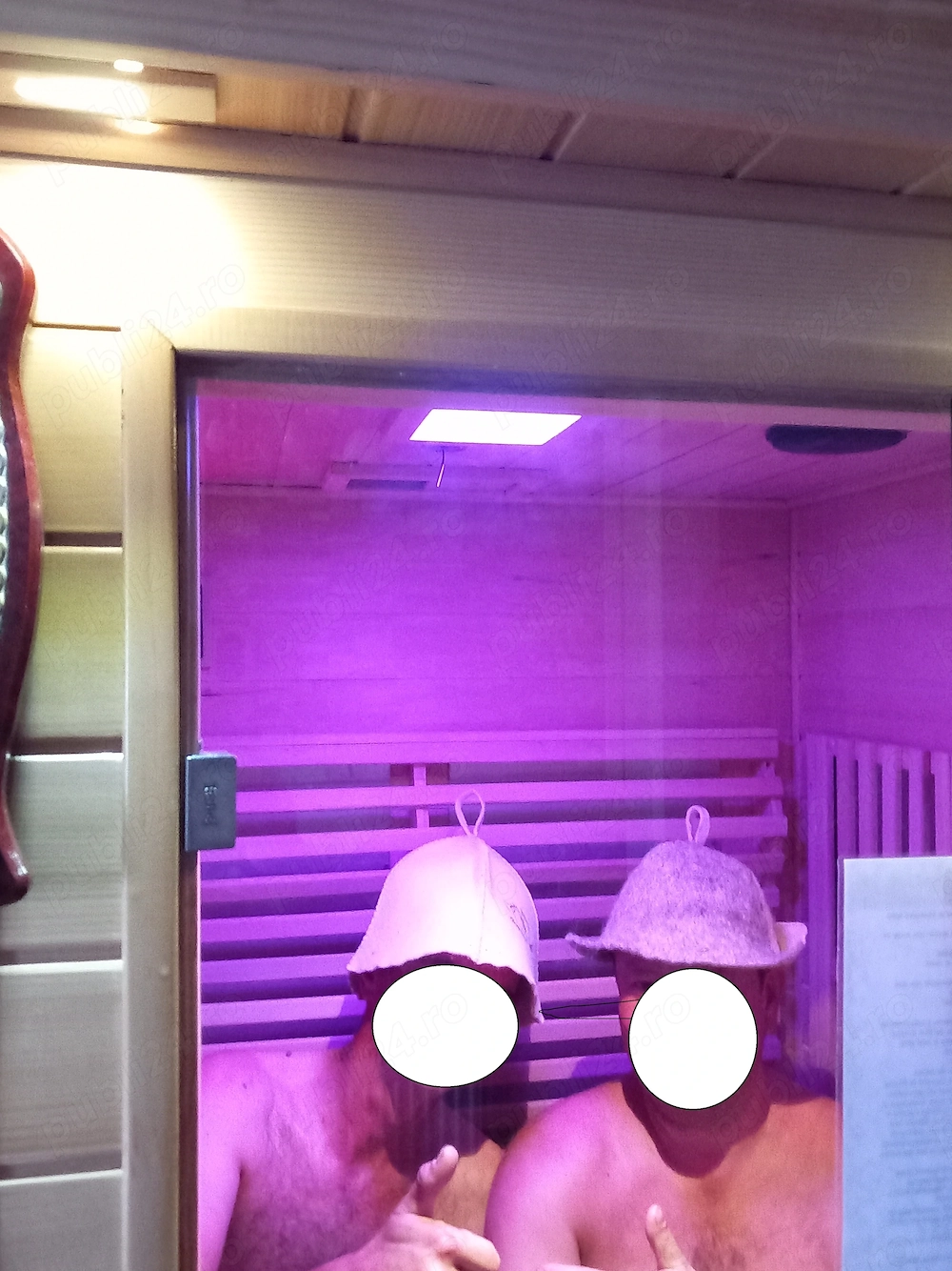 Sauna uscată cu infraroșu  ALTA1 pt. 2 persoane