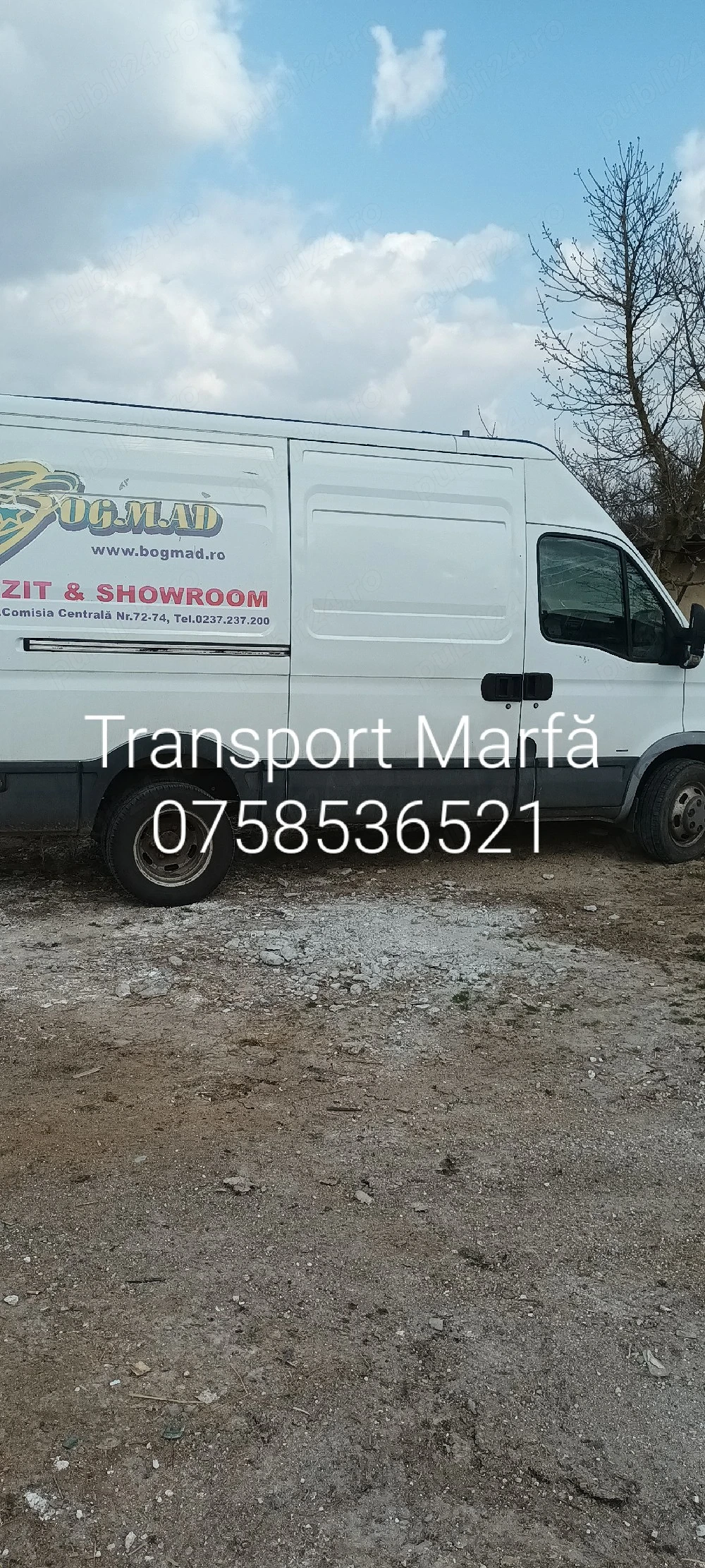 Transport Marfă mutări mobilier la preț avantajos 