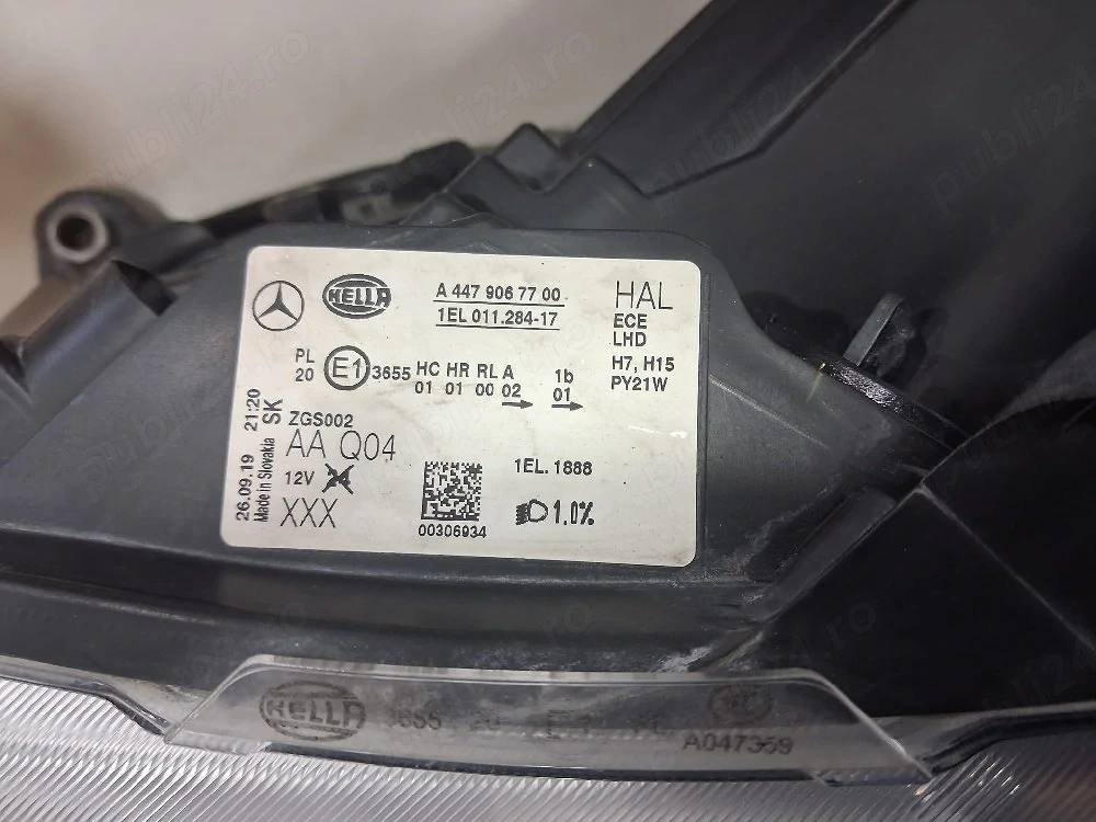 vand far stanga mercedes vito-viano