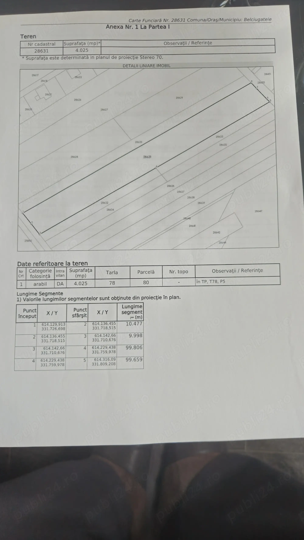 Teren de vânzare investiție sigura în Belciugatele 