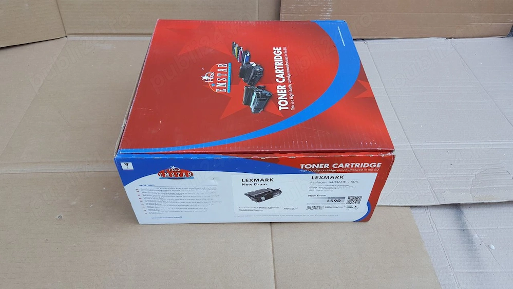 Lexmark L590 64036HE toner laser compatibil - NOU! SIGILAT!