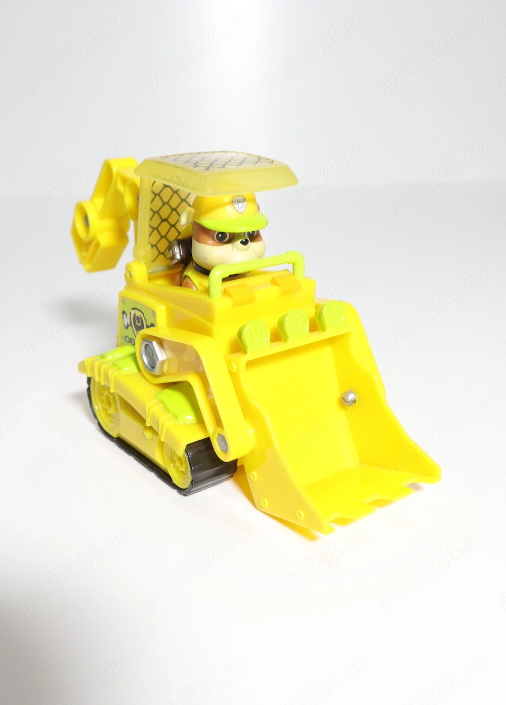 Excavator Rubble PAW Patrol - Vehicul și Figurină Originală Spin Master