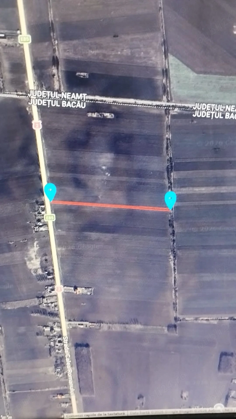 teren extravilan de vanzare