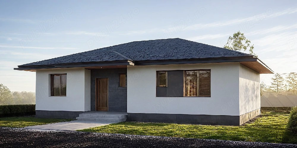 Casă individuală la cheie, teren 525mp