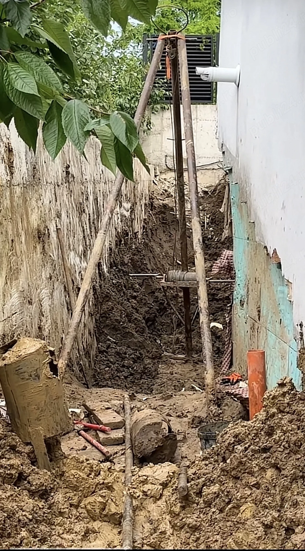 foraje puturi denisipari  piloni 