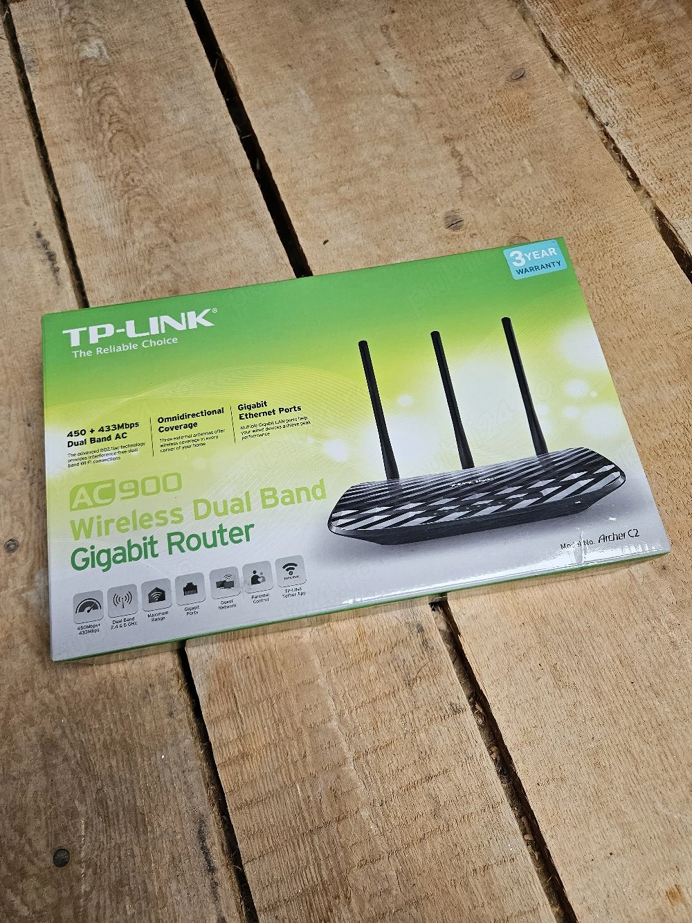 Router TP LINK Archer C2 AC900 Dual Band