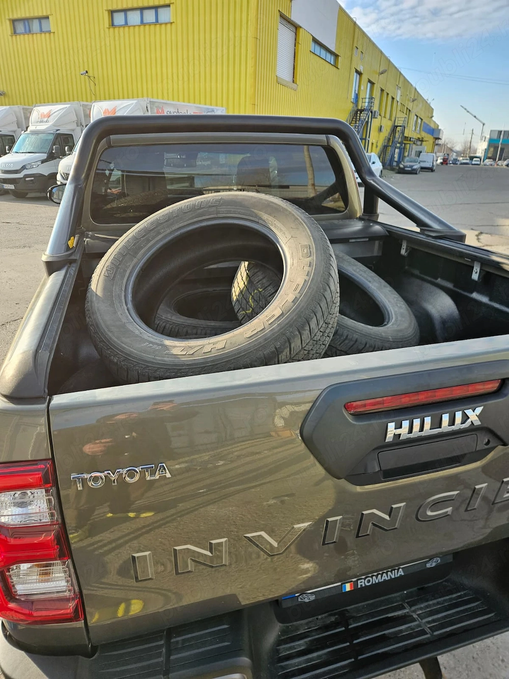 Cauciucuri Toyota Hilux originale BRIDGESTONE Dueler HT(set 4buc)