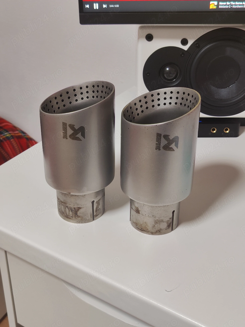 Ornament tobă evacuare/tipsuri Akrapovic 60mm-76mm