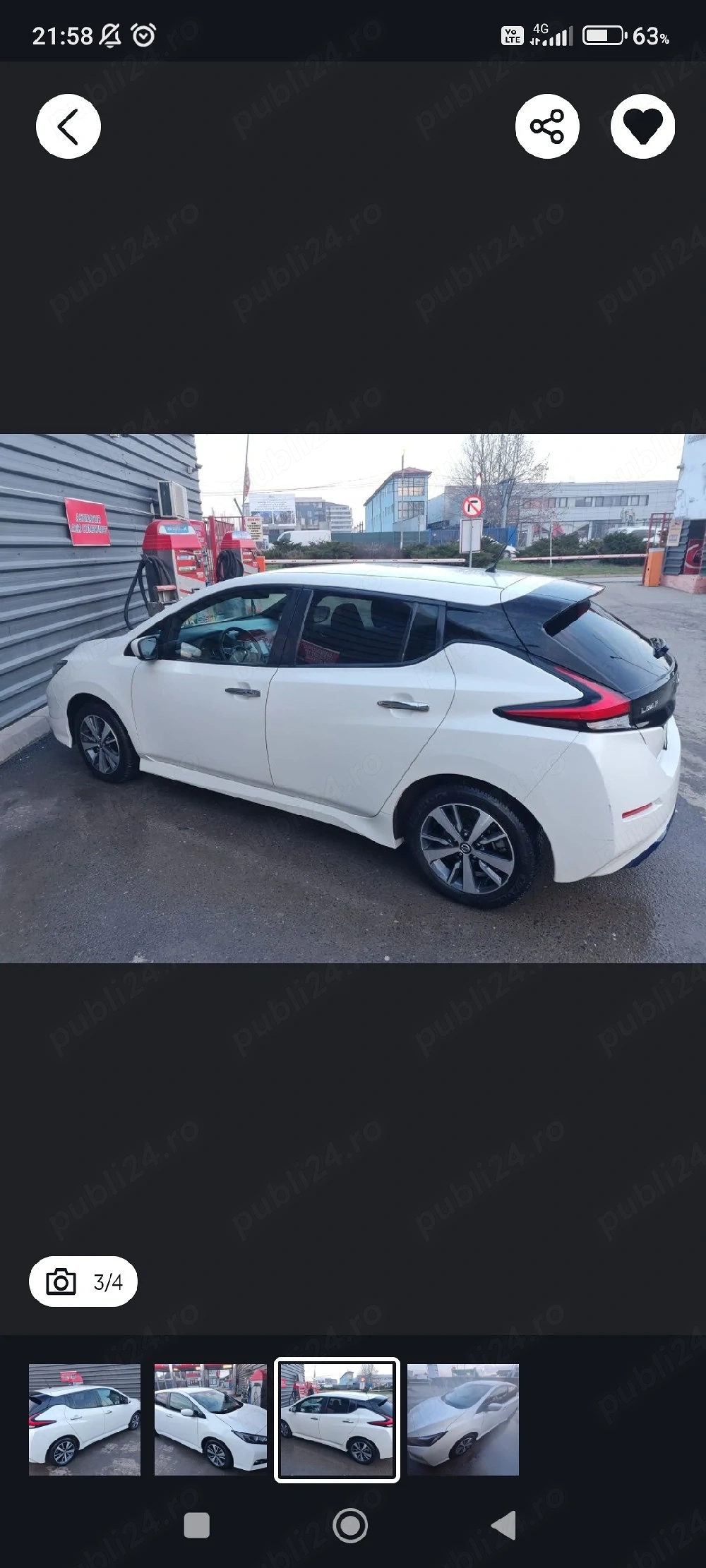 Nissan Leaf 2019, electrica Brasov