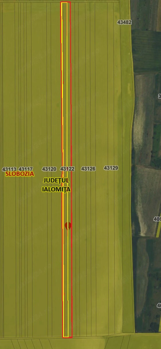 Vând 7.500 mp Teren Agricol Slobozia   Lotizat prin Expertiză Tehnică