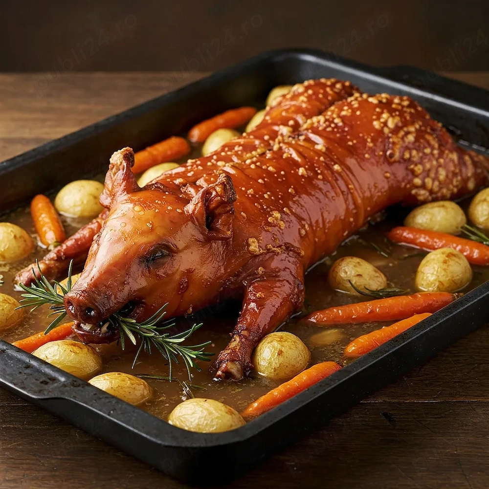 Purcei de Rotisor   Barbeque   Protap - Porci Vietnamezi - Carne fără colesterol