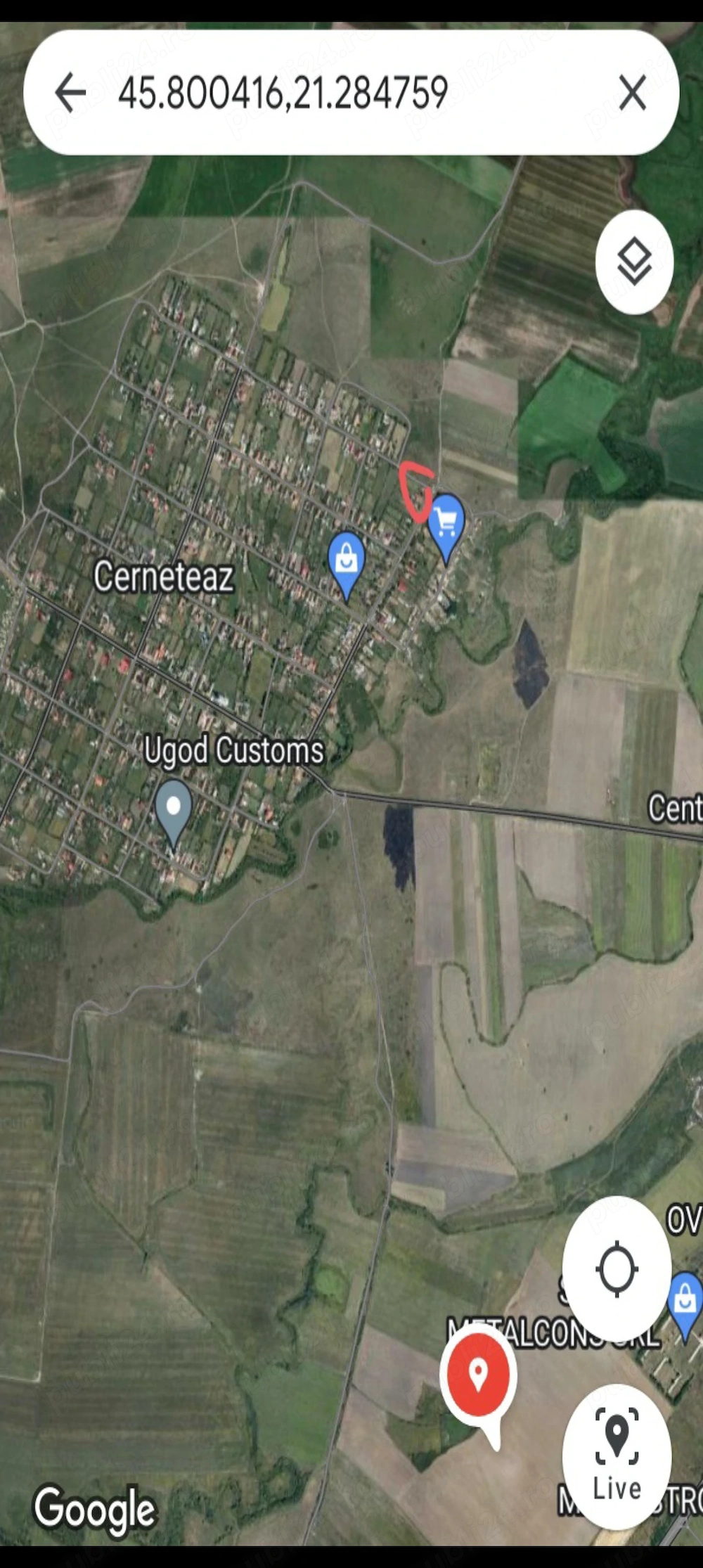 Vand teren Cerneteaz