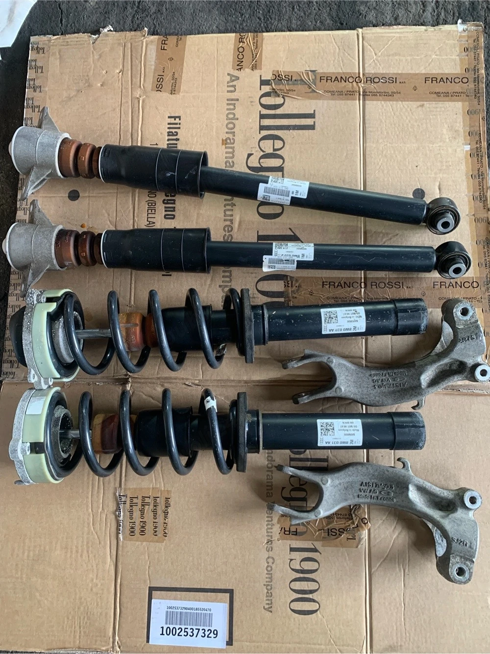 suspensie Audi A4 A5 B9 8W 2017