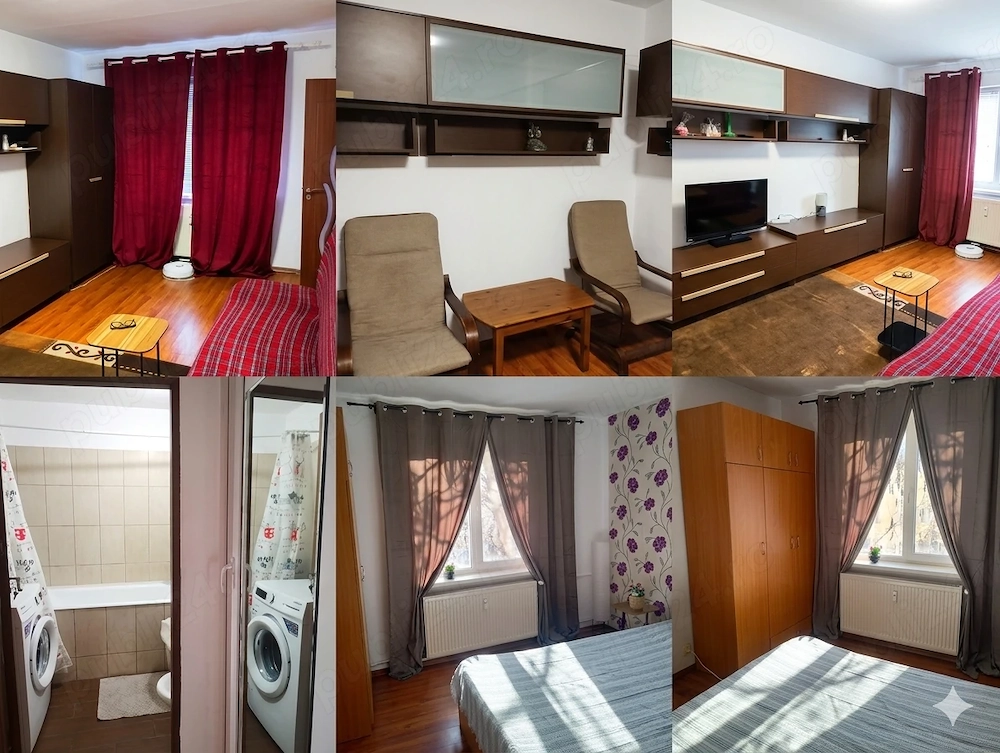 2 camere de inchirat cu loc de parcare inclus