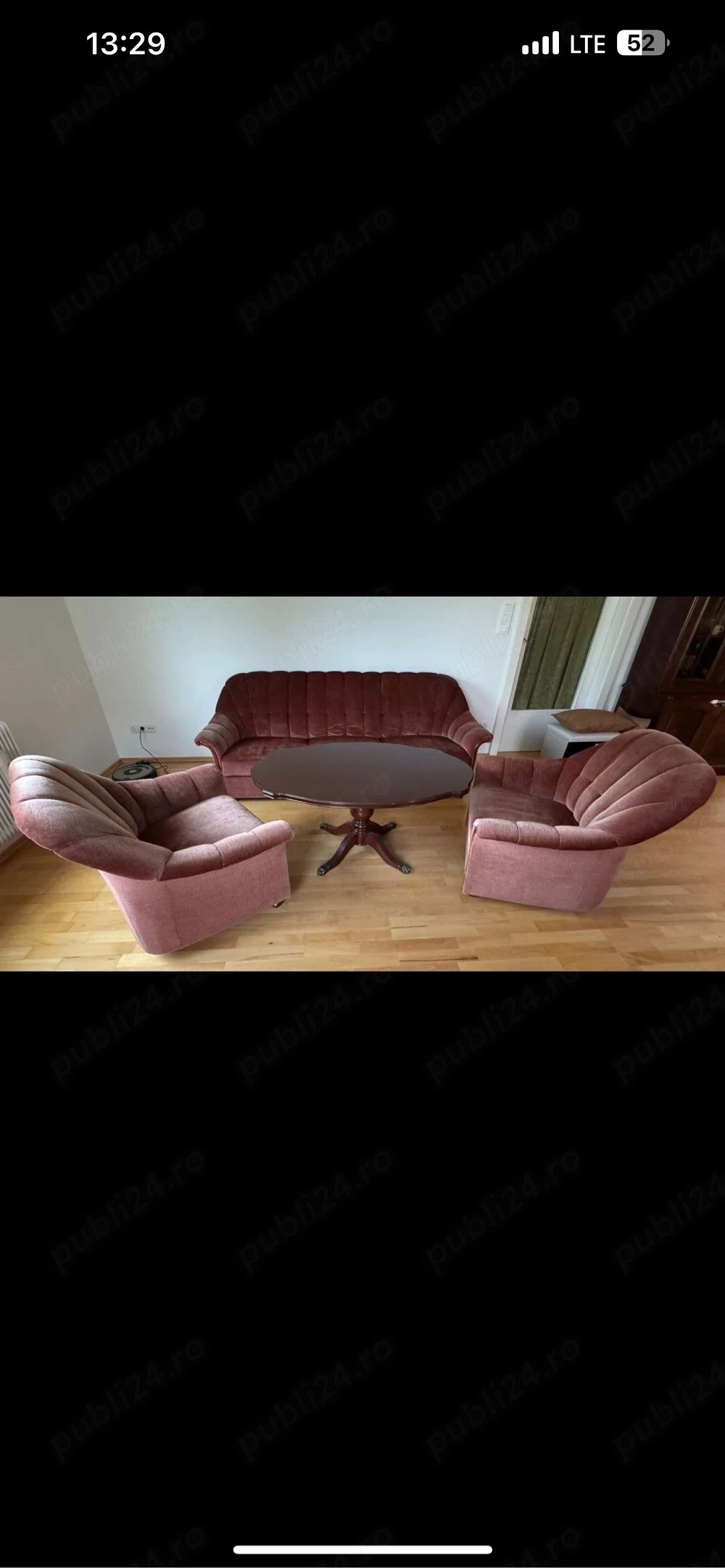 canapea cu doua fotolii