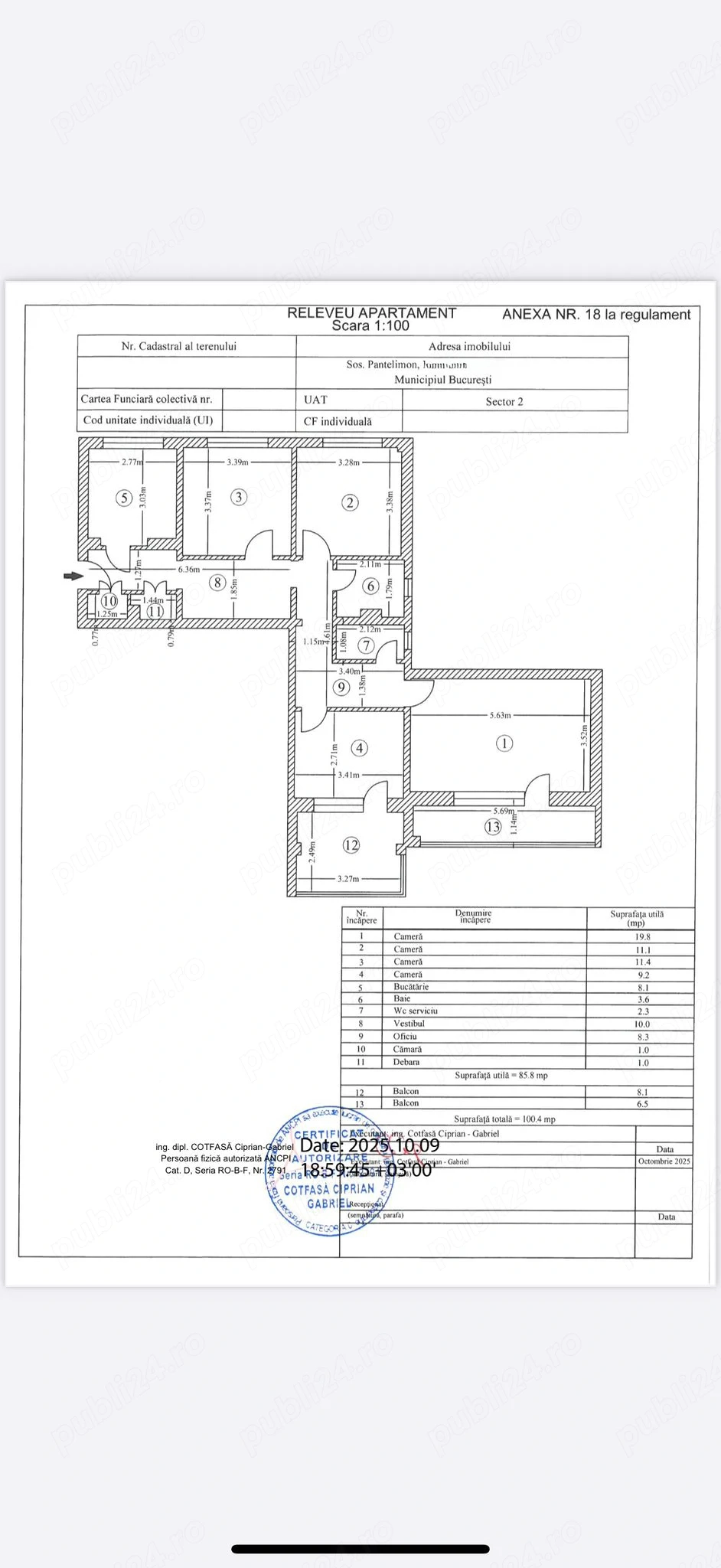 COMISION 0! Vând apartament 4 camere Mega Mall Pantelimon