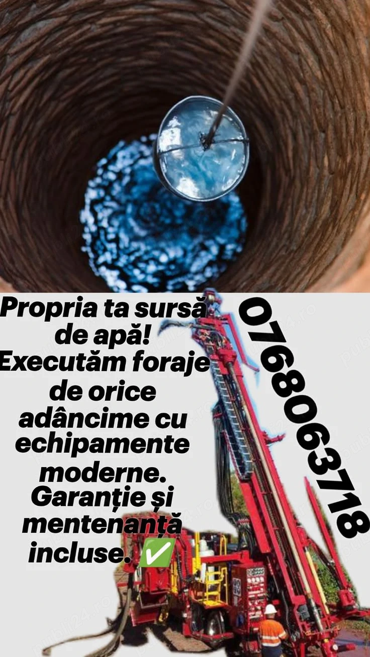 foraje puturi si denisipari