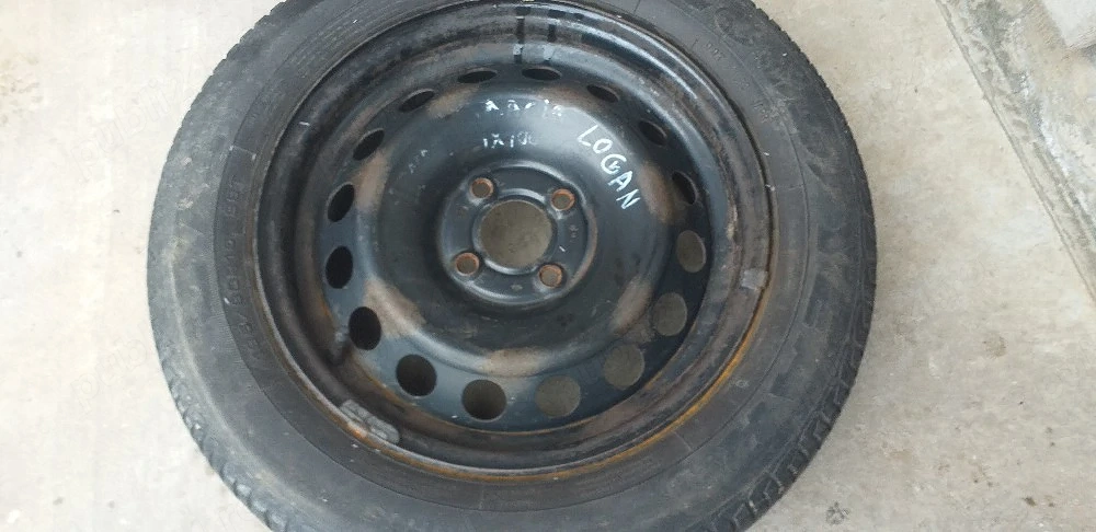 Rezervă 4x100 R15  Dacia logan 