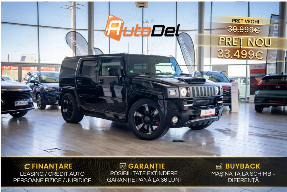 Hummer H2 GT 6.0 V8 Supercharged "GT BLACK EDITION"