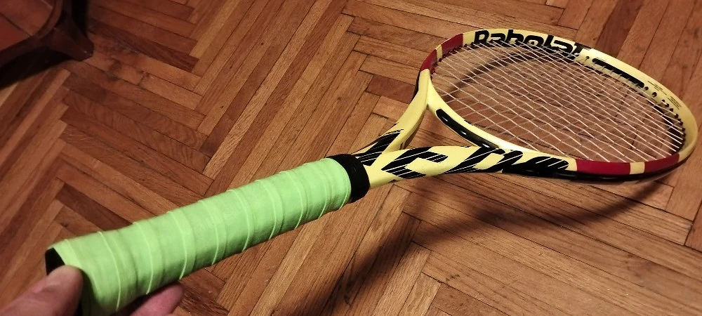 Racheta tenis de camp fibra de carbon