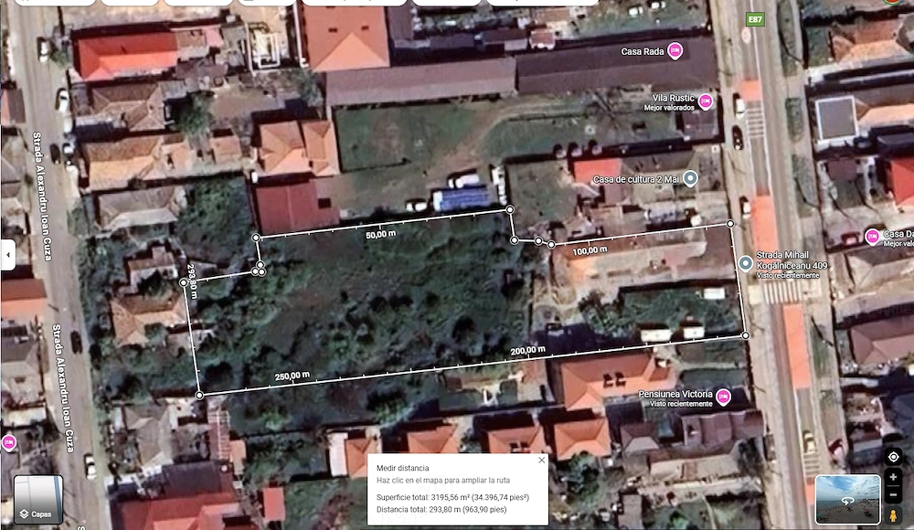 Teren situat in centrul localitatii 2 Mai * la 250 m de plaja