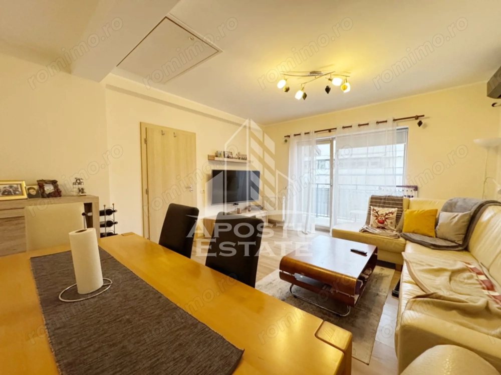 Apartament 2 camere de vanzare 50mp utili+5mp balcon, zona Braytim