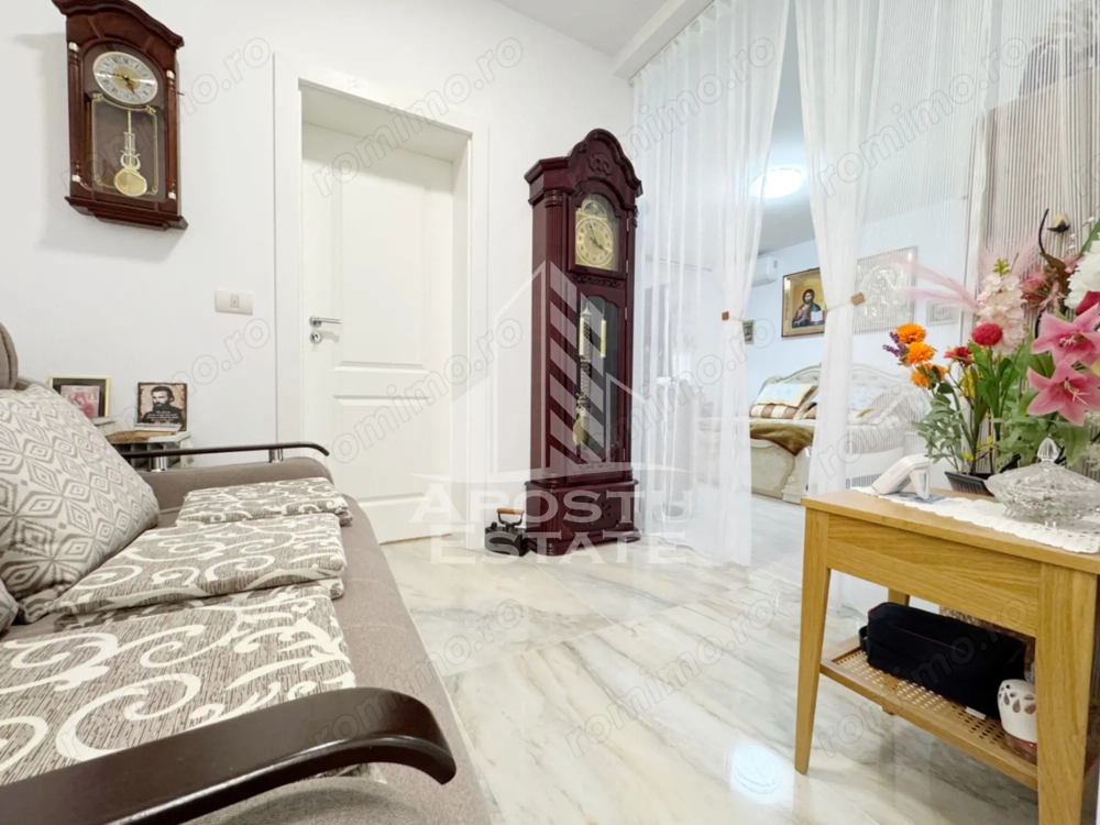 Apartament cu o camera de vanzare, 47mp utili + 5mp balcon -Chisoda
