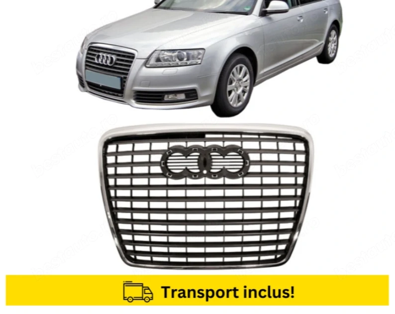 Grila Radiator Bara fata Audi A6 C6 FSL 2008-2010