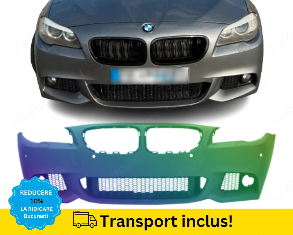 Bara fata Pachet M-Tech BMW Seria 5 F10 F11 2010-2014 MARO A17 VOPSITA