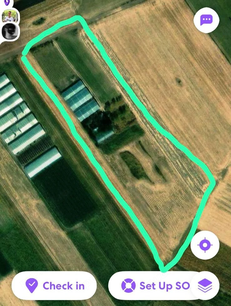 Vând teren arabil com.Bragadiru,jud.Teleorman,zona Bujoreanca-1,24Ha-1.7 euro m2 negociabil