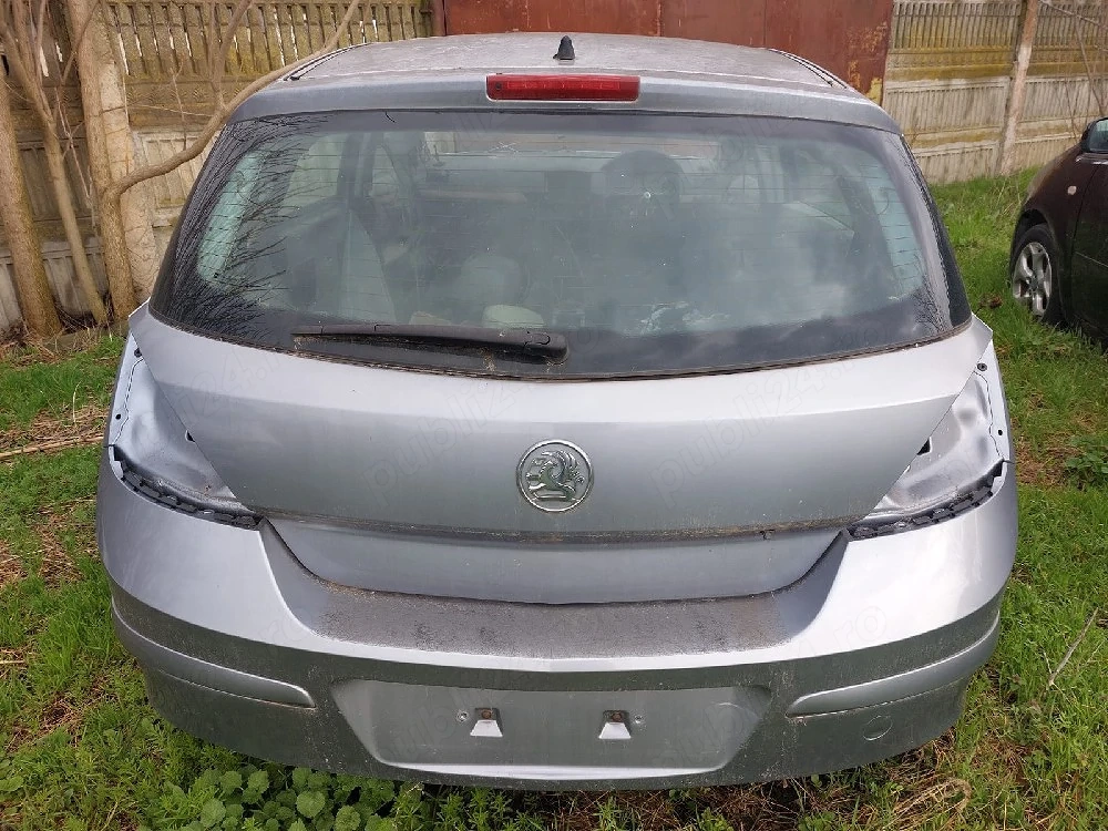 Bară spate Opel Astra H Hatchback – Argintie