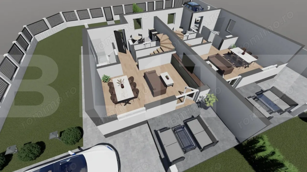 Casa tip duplex 3 dormitoare Mosnita Noua