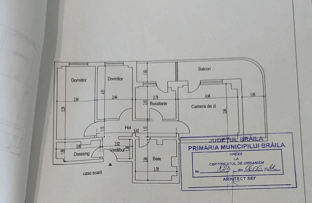 Apratament 3 camere zona Garii cu Dorobantilor, et 2