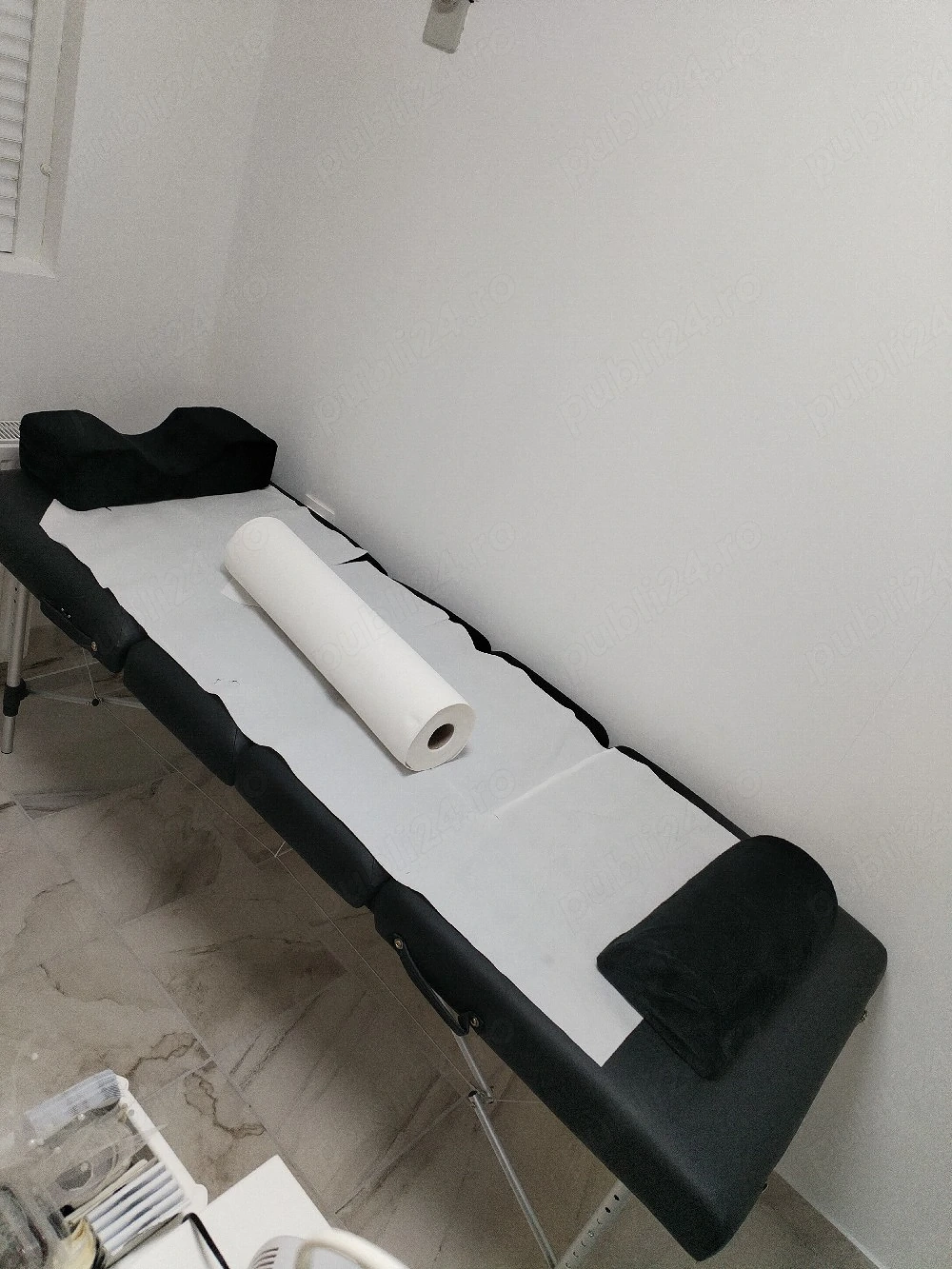 Pat cosmetica 4 sectiuni negru