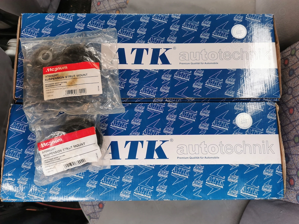 Vând amortizoare si flanșe față Chevrolet Spark, noi in cutie.