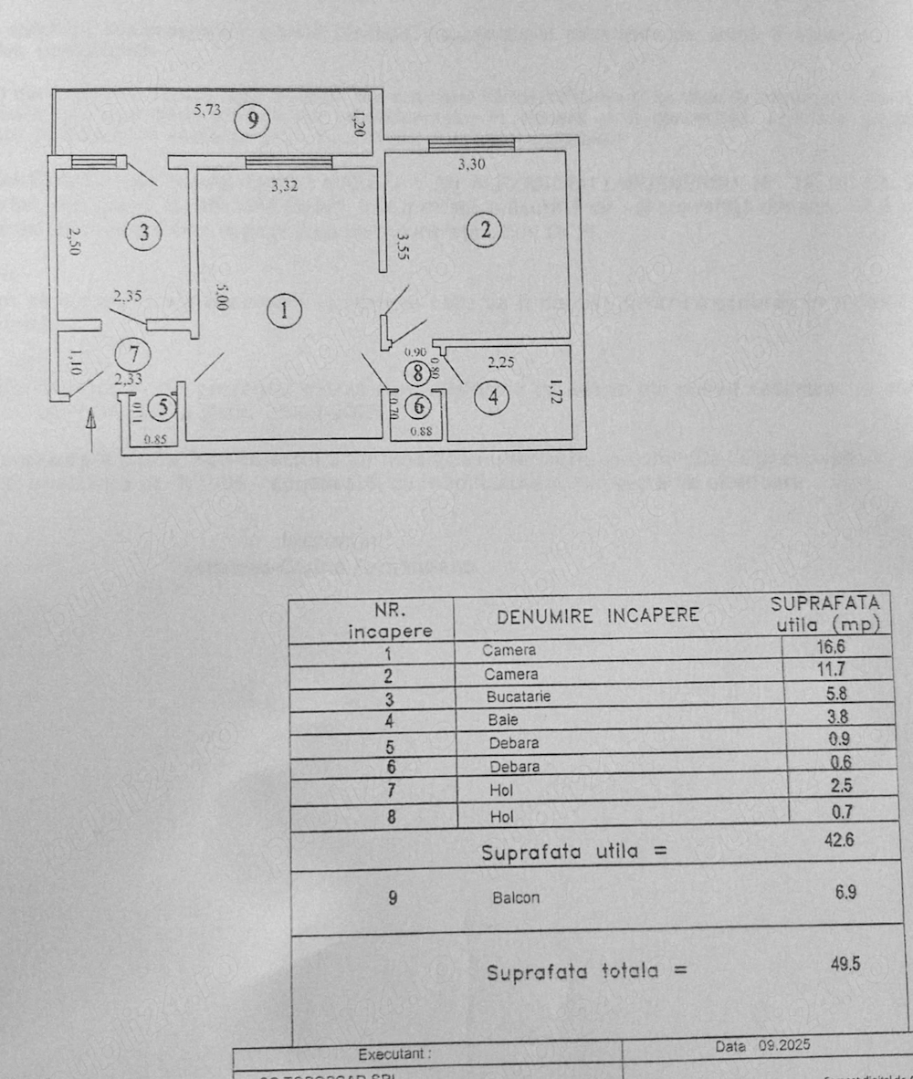 Apartament 2 camere de vânzare   Mazepa, Galați | Ideal locuință sau spațiu comercial