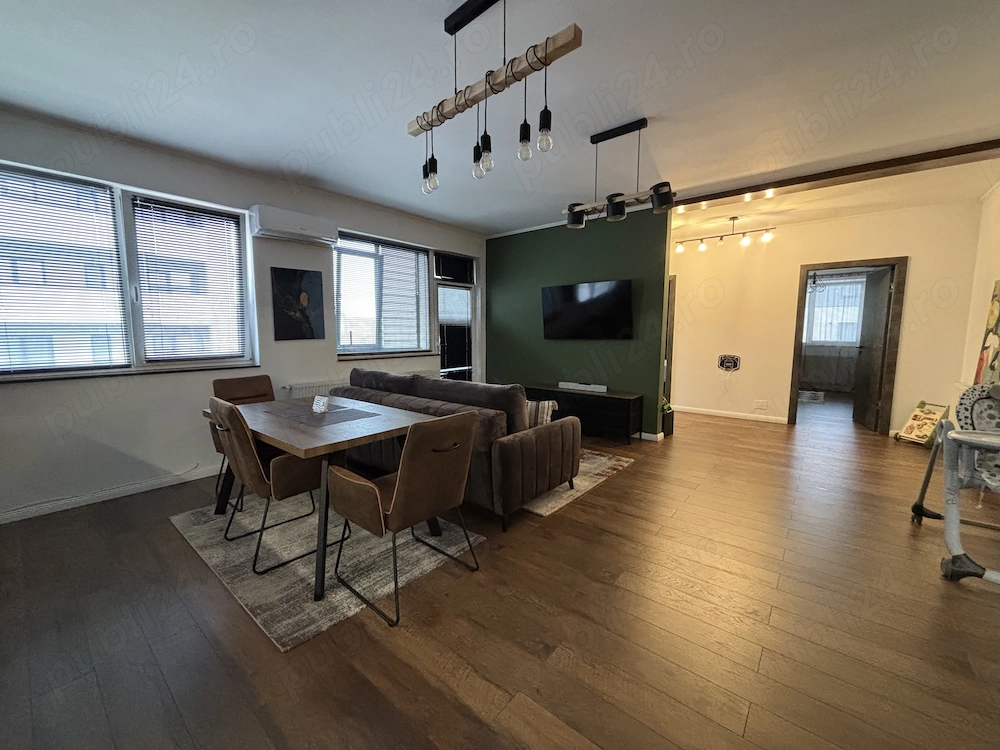 Apartament de vanzare 3 camere 2 bai 2 balcoane 1 parcare