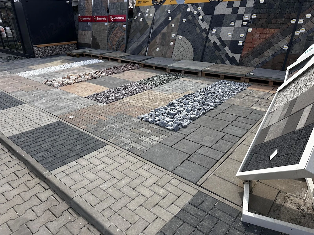 Piatra decorativa, Pavaj, Pasi japonezi, Garduri